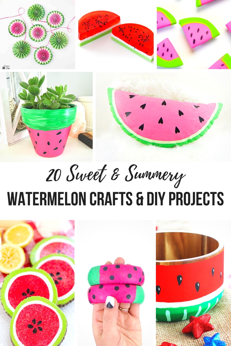 + Easy Watermelon Crafts for Kids of All Ages This Summer